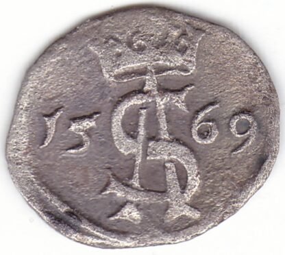 3SA3-2. Žygimanto Augusto lietuviškas dvidenaris, 1569 m. - Image 2