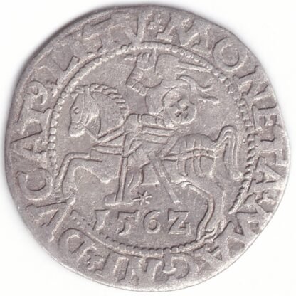 4SA114-29. Žygimanto Augusto lietuviškas pusgrašis, 1562 m. - Image 3