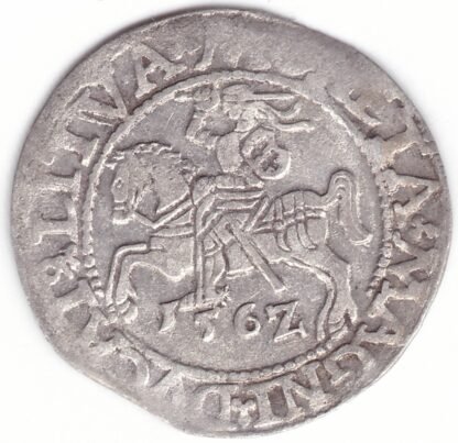 4SA115-29. Žygimanto Augusto lietuviškas pusgrašis, 1562 m. - Image 3