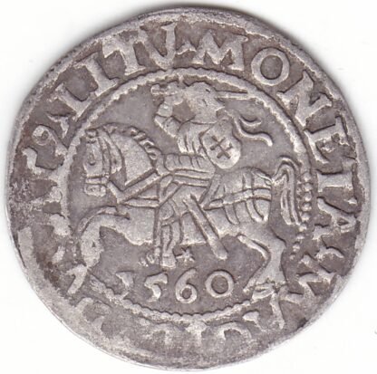 4SA94-24. Žygimanto Augusto lietuviškas pusgrašis, 1560 m. - Image 3