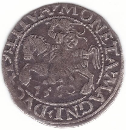4SA95-24. Žygimanto Augusto lietuviškas pusgrašis, 1560 m. - Image 3