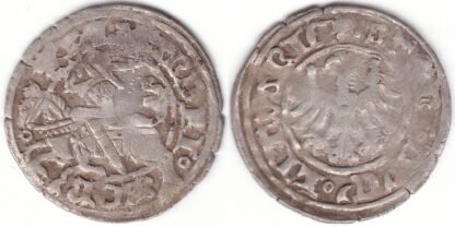 H1 D. Aleksandro Jogailaičio lietuviškas pusgrašis