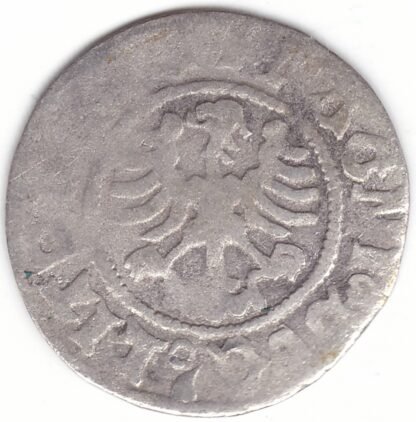 H22 A. Aleksandro Jogailaičio lietuviškas pusgrašis. - Image 3