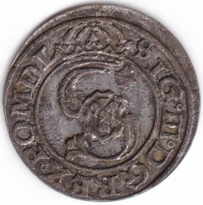 2SV118-57. Žygimantas Vaza. Lietuviškas 1626 m. šilingas - Image 2