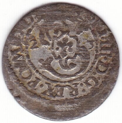2SV144-45. Žygimantas Vaza. Lietuviškas 1623 m. šilingas - Image 2