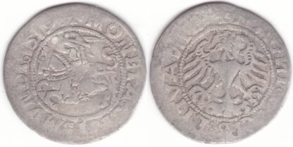H61 H. Žygimanto Senojo lietuviškas pusgrašis, 1519 m.