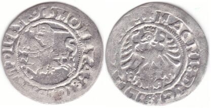H69 C. Žygimanto Senojo lietuviškas pusgrašis, 1519 m.