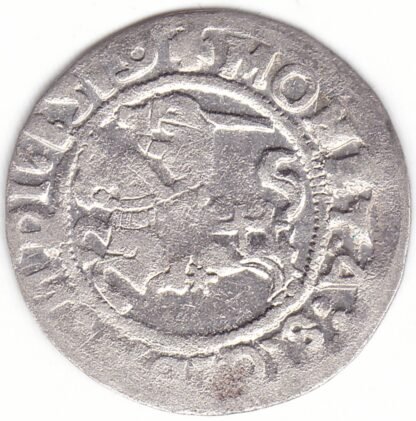 H69 C. Žygimanto Senojo lietuviškas pusgrašis, 1519 m. - Image 2