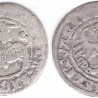 H40 O. Žygimanto Senojo lietuviškas pusgrašis, 1512 m.