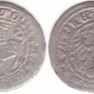 H55 L. Žygimanto Senojo lietuviškas pusgrašis, 1518 m.