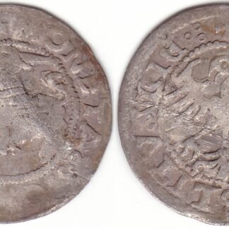 H59 B. Žygimanto Senojo lietuviškas pusgrašis, 1519 m. Ren/got.