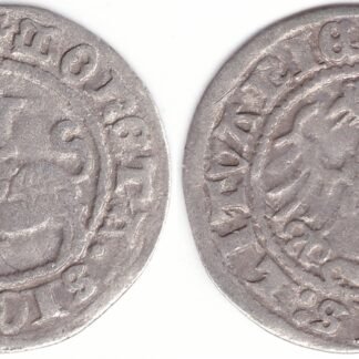 H40 D. Žygimanto Senojo lietuviškas pusgrašis, 1512 m.