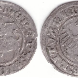 H40 I. Žygimanto Senojo lietuviškas pusgrašis, 1512 m.