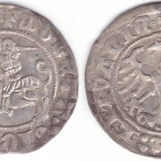 H40 J. Žygimanto Senojo lietuviškas pusgrašis, 1512 m.