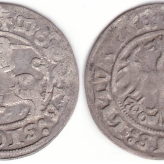 H40 AF1. Žygimanto Senojo lietuviškas pusgrašis, 1512 m.