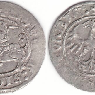 H40 AL1. Žygimanto Senojo lietuviškas pusgrašis, 1512 m.