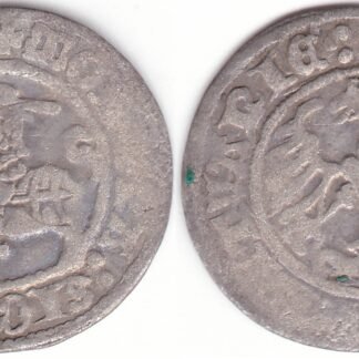 H40 AO1. Žygimanto Senojo lietuviškas pusgrašis, 1512 m.