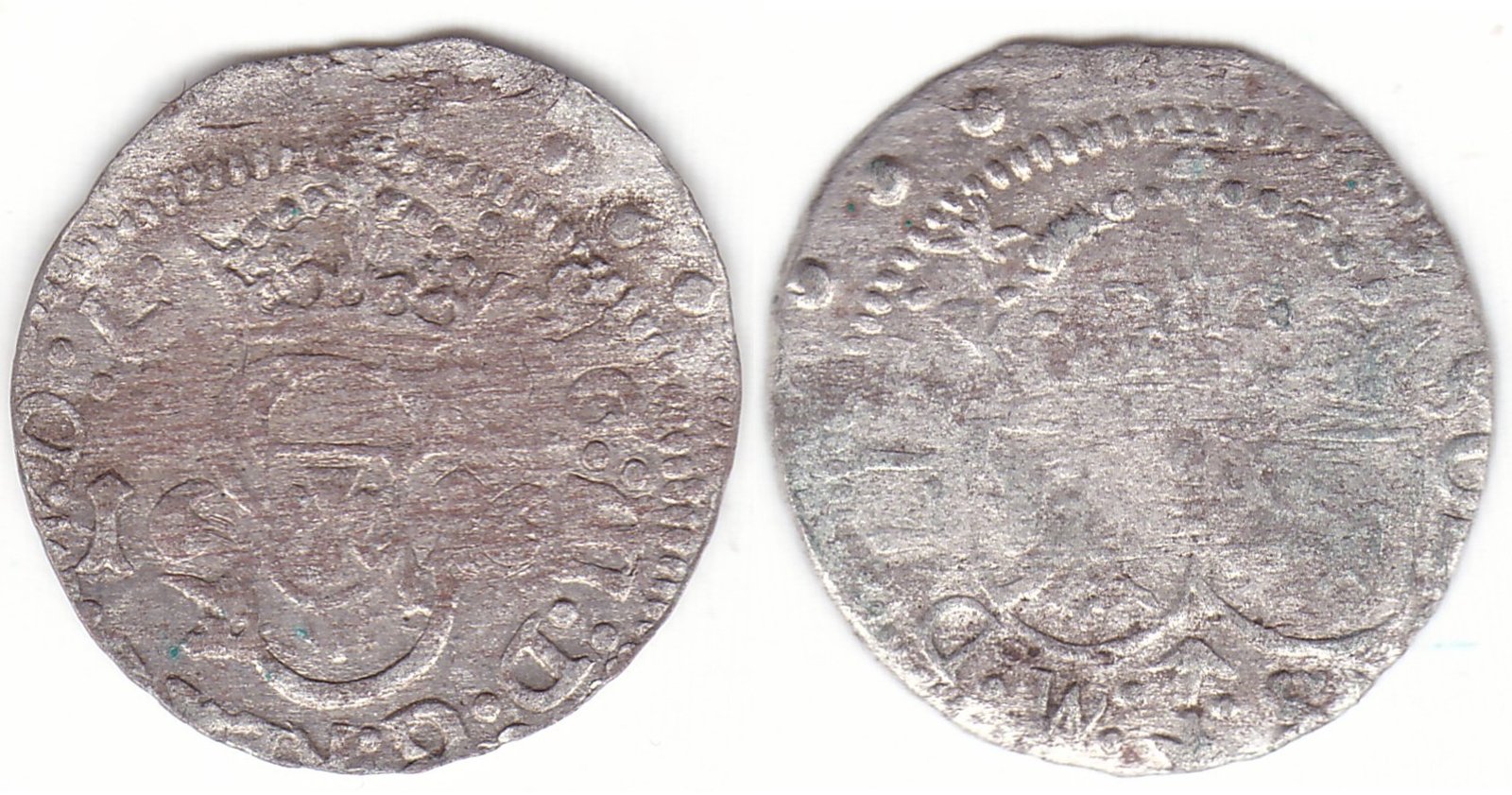 2SV44-24. Žygimantas Vaza. Lietuviškas 1616 m. šilingas