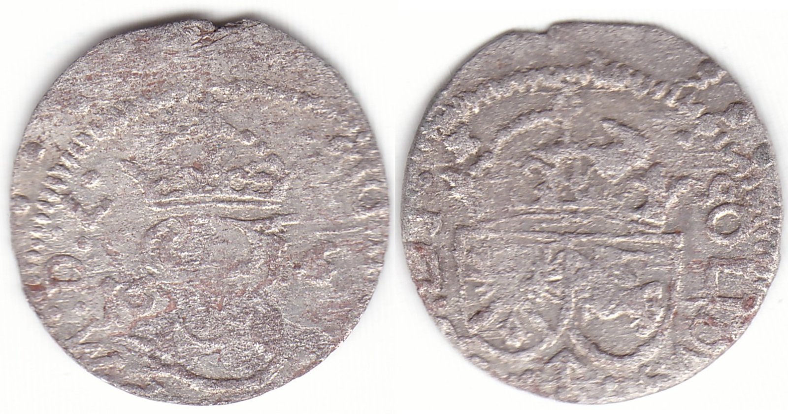 2SV47-26. Žygimantas Vaza. Lietuviškas 1616 m. šilingas