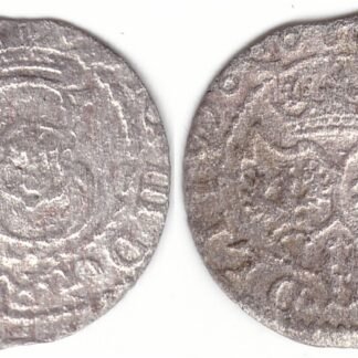 2SV121-58. Žygimantas Vaza. Lietuviškas 1626 m. šilingas. Veidrodinis dvejetas datoje.