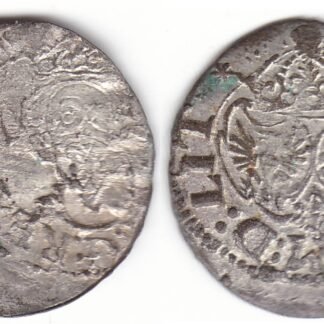 2SV156-35. Žygimantas Vaza. Lietuviškas 1617 m. šilingas R