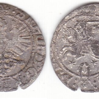 2SV101-61. Žygimantas Vaza. Lietuviškas 1623 m. šilingas.