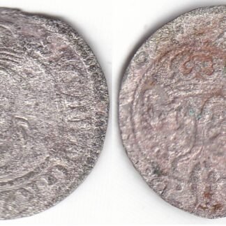 2SV108-53. Žygimantas Vaza. Lietuviškas 1624 m. šilingas RR. Dvi datos.
