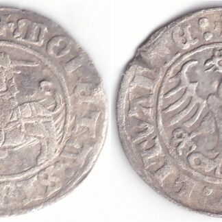 H34 D. Žygimanto Senojo lietuviškas pusgrašis, 1509 m.
