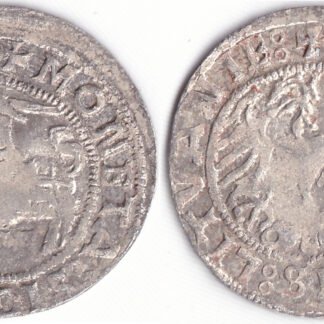 H61 A1. Žygimanto Senojo lietuviškas pusgrašis, 1519 m.