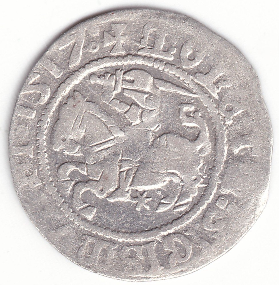 H47 A. Žygimanto Senojo lietuviškas pusgrašis, 1517 m. - Image 2