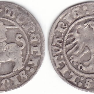 H39 C. Žygimanto Senojo lietuviškas pusgrašis, 1511 m.