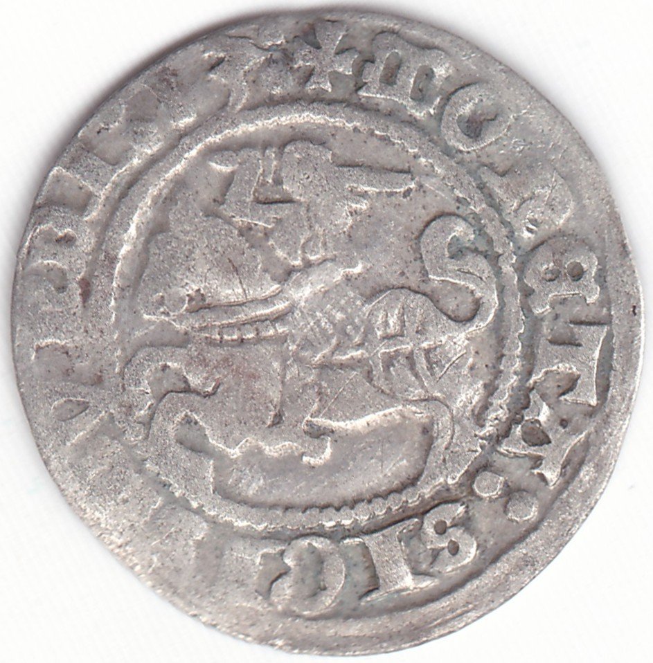 H41 R. Žygimanto Senojo lietuviškas pusgrašis, 1513 m. - Image 2