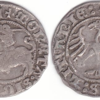 H39 C. Žygimanto Senojo lietuviškas pusgrašis, 1511 m.
