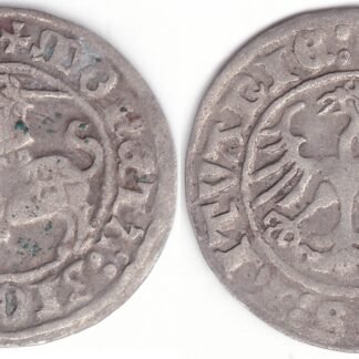 H39 C. Žygimanto Senojo lietuviškas pusgrašis, 1511 m.