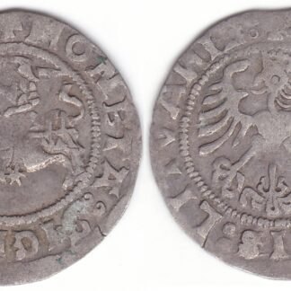 H69 B. Žygimanto Senojo lietuviškas pusgrašis, 1519 m.